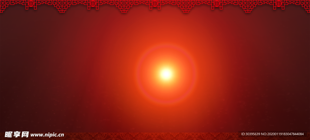 红色背景