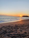 海边夕阳