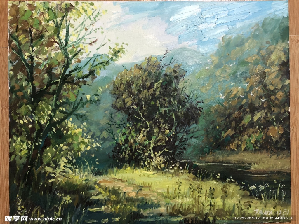 油画风景