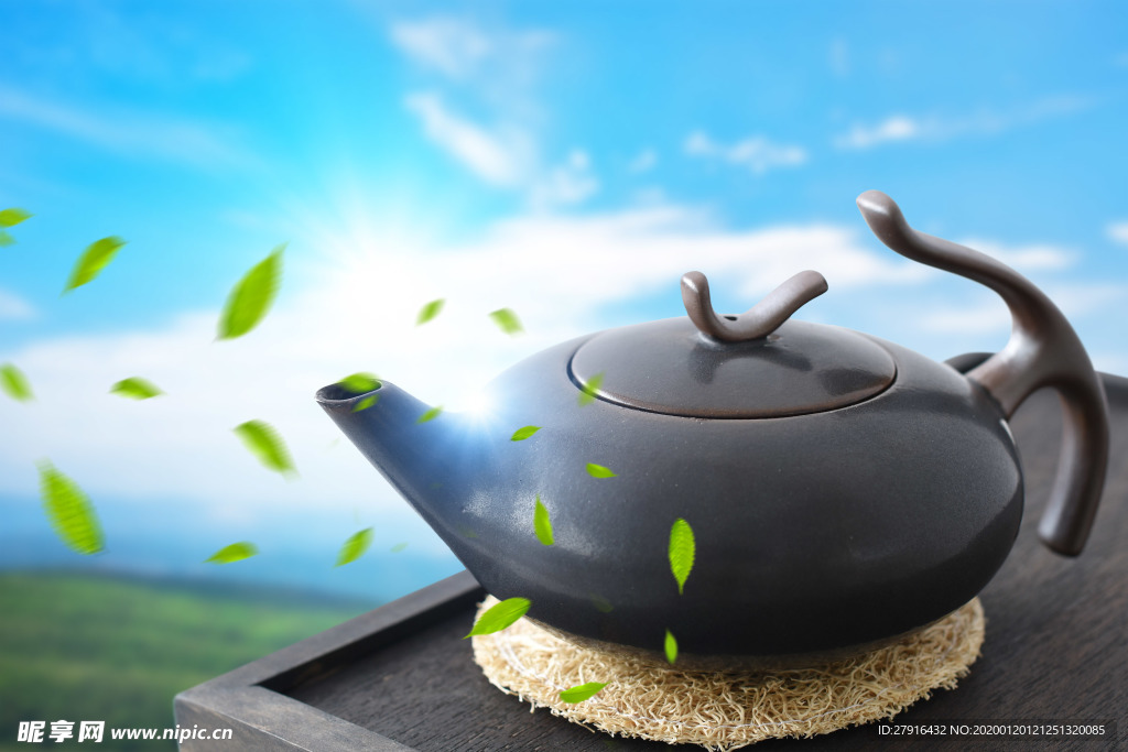 茶壶特写