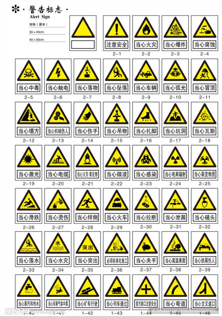 警示标识