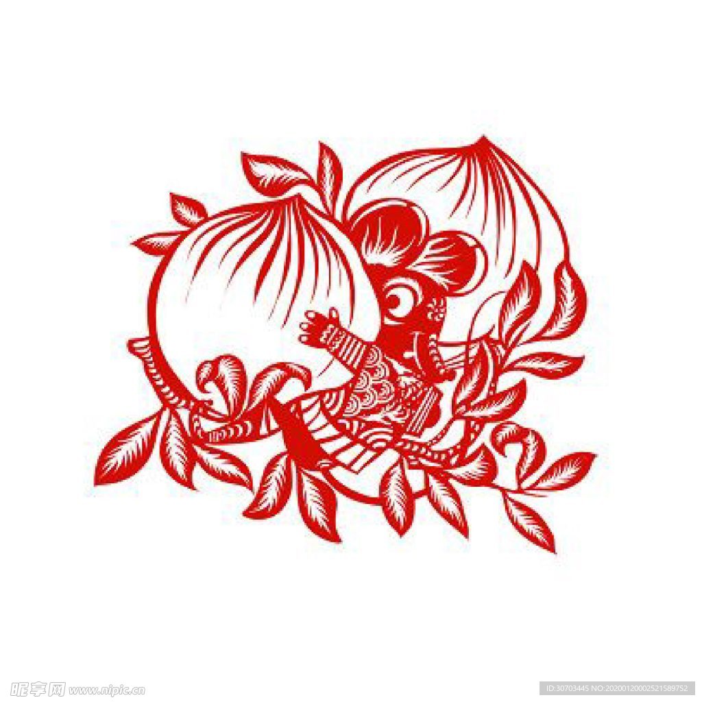 红色蟠桃