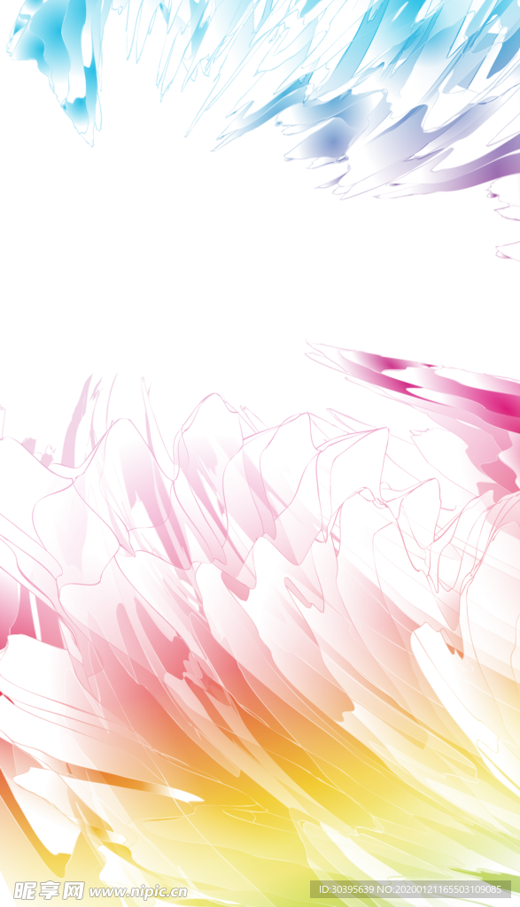 红色背景