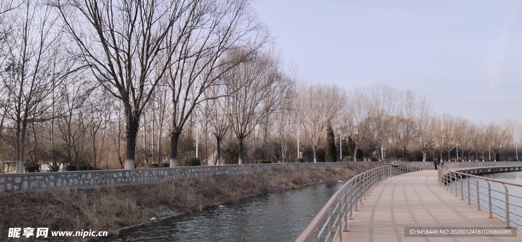 滨州市 蒲湖 风景区 水库 大