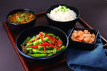 家常五花肉炖扁豆套餐