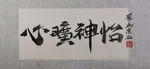 聚马凉石 千行题字 心旷神怡