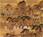 国画 古画 山水画