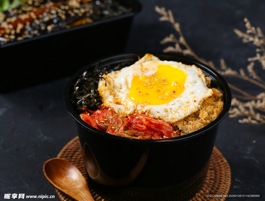 韩国泡菜饭 石锅拌饭