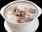 筒子骨萝卜汤