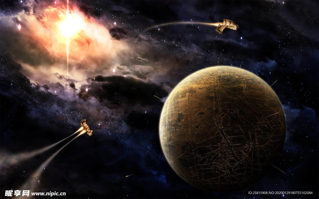 星空宇宙图片