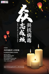 预防冠状肺炎流感病毒海报