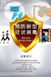 预防冠状肺炎流感病毒海报