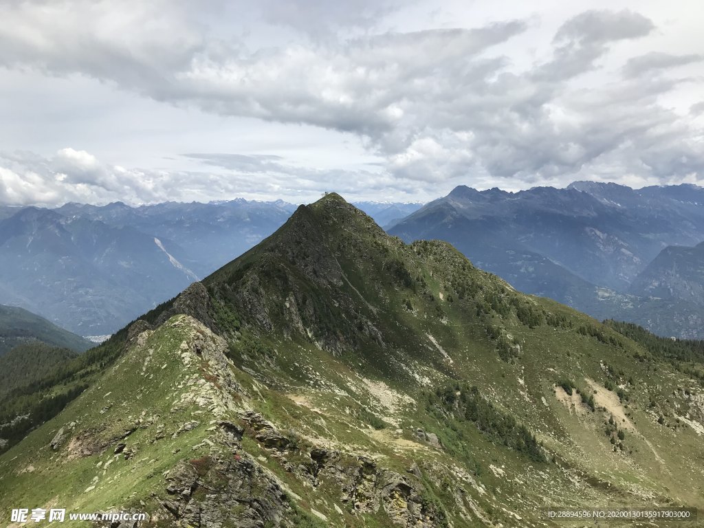 阿尔卑斯山的路线