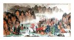 国画  鸿运当头图  刘继才