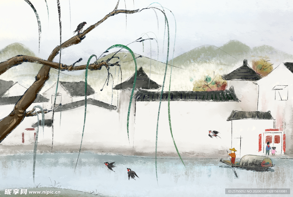 古风房屋