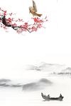 山水 花