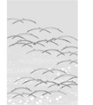 日本线描植物花卉矢量素材