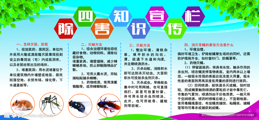 除四害知识
