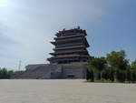 鹳雀楼古迹照片