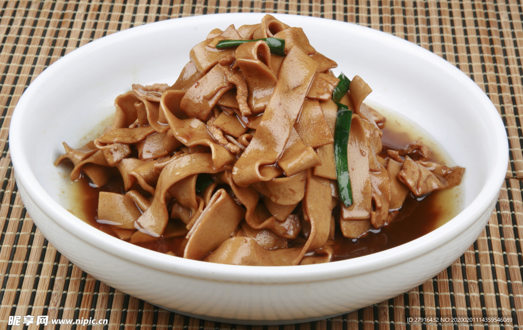 油焖豆皮
