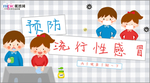 预防冠状肺炎流感病毒海报