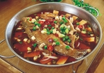 铁盘沸腾鲈鱼