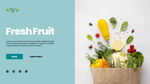 新鲜水果 banner 设计图