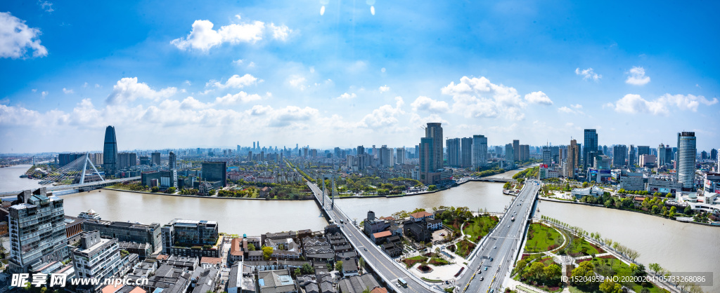 宁波城市全景