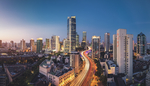 上海城市风光建筑夜景