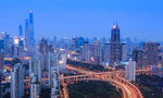 上海城市夜景风光