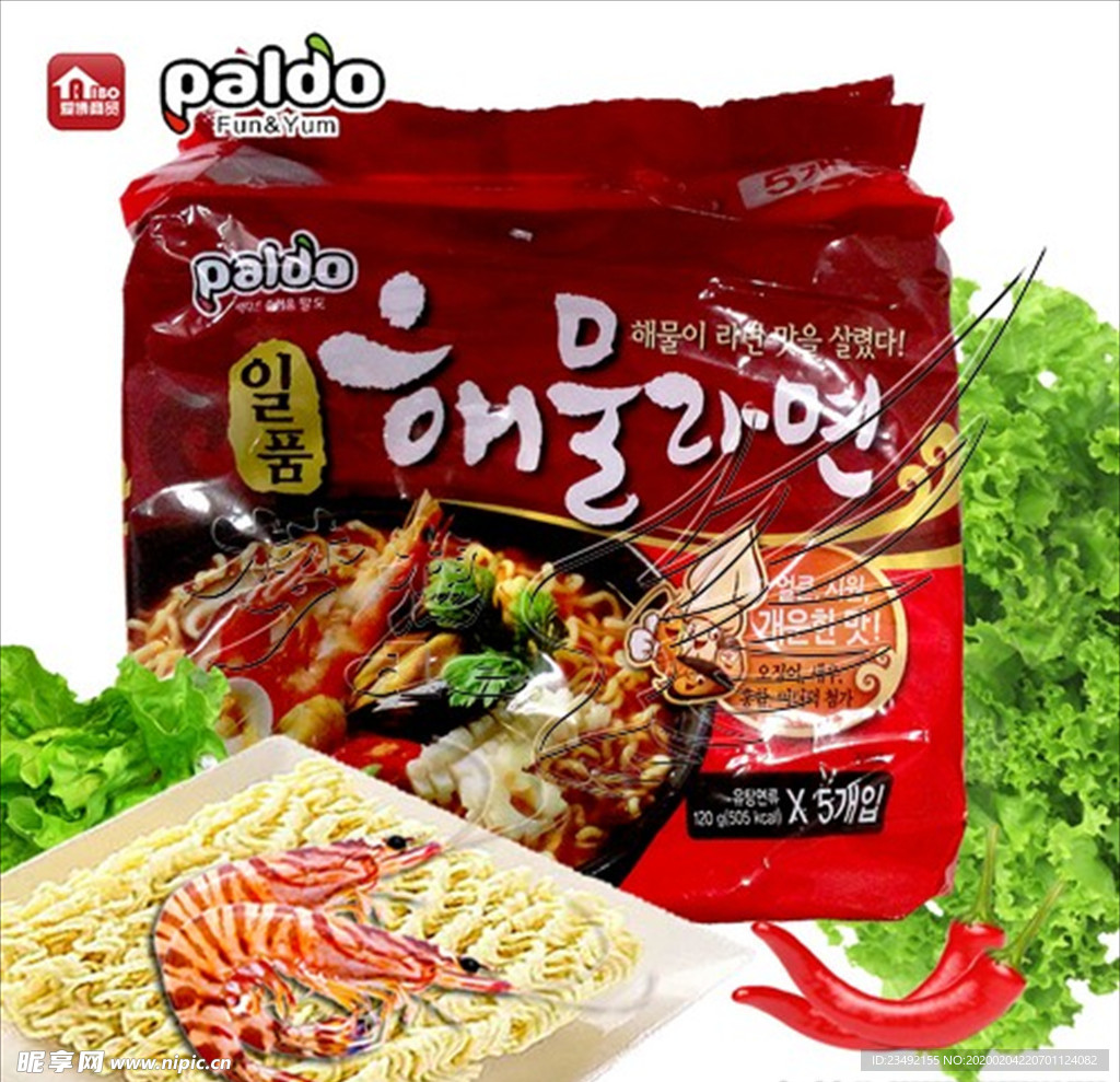 八道一品 海鲜拉面 韩国 速食