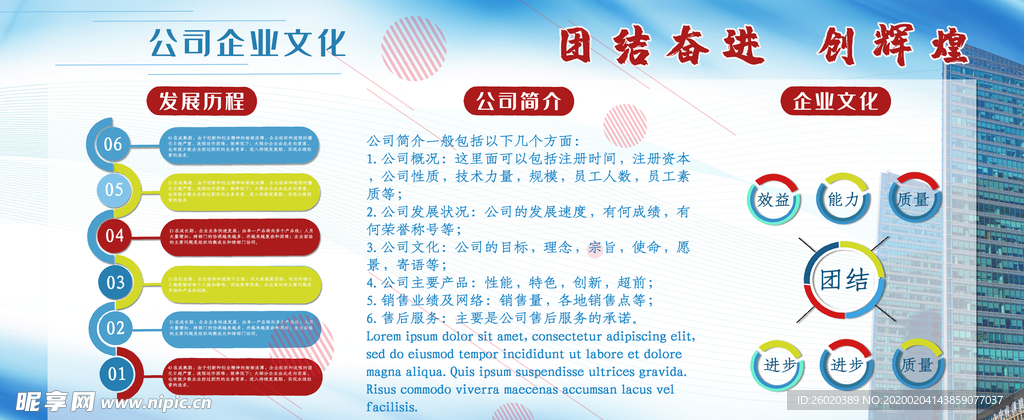 企业展板