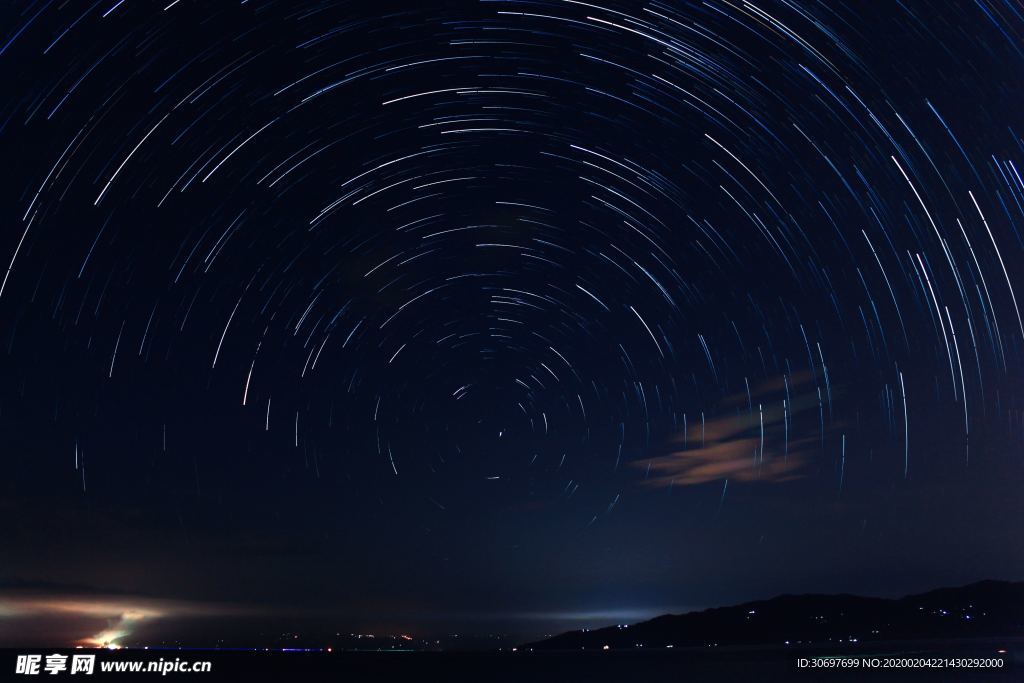 夜景星空