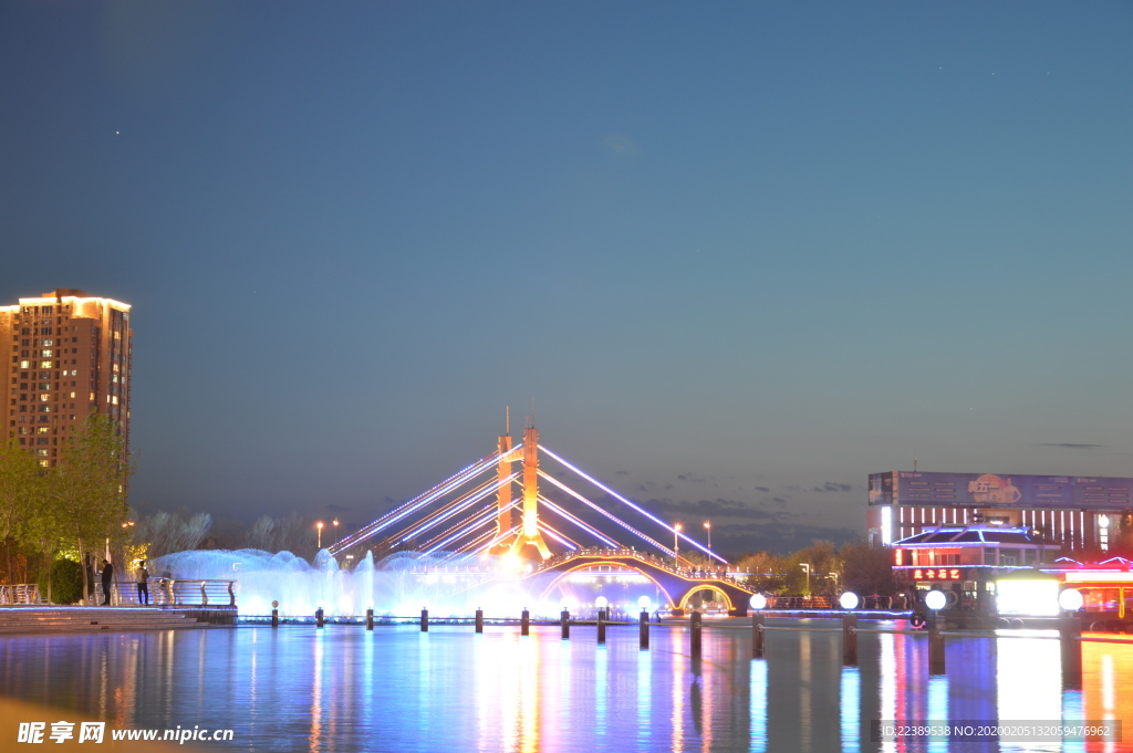 克罗玛依夜景