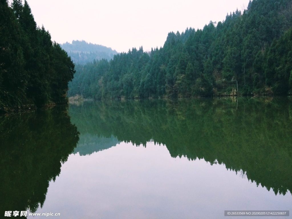 山水风景 自然风景 溪流 湖泊