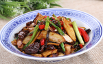 小炒香菇