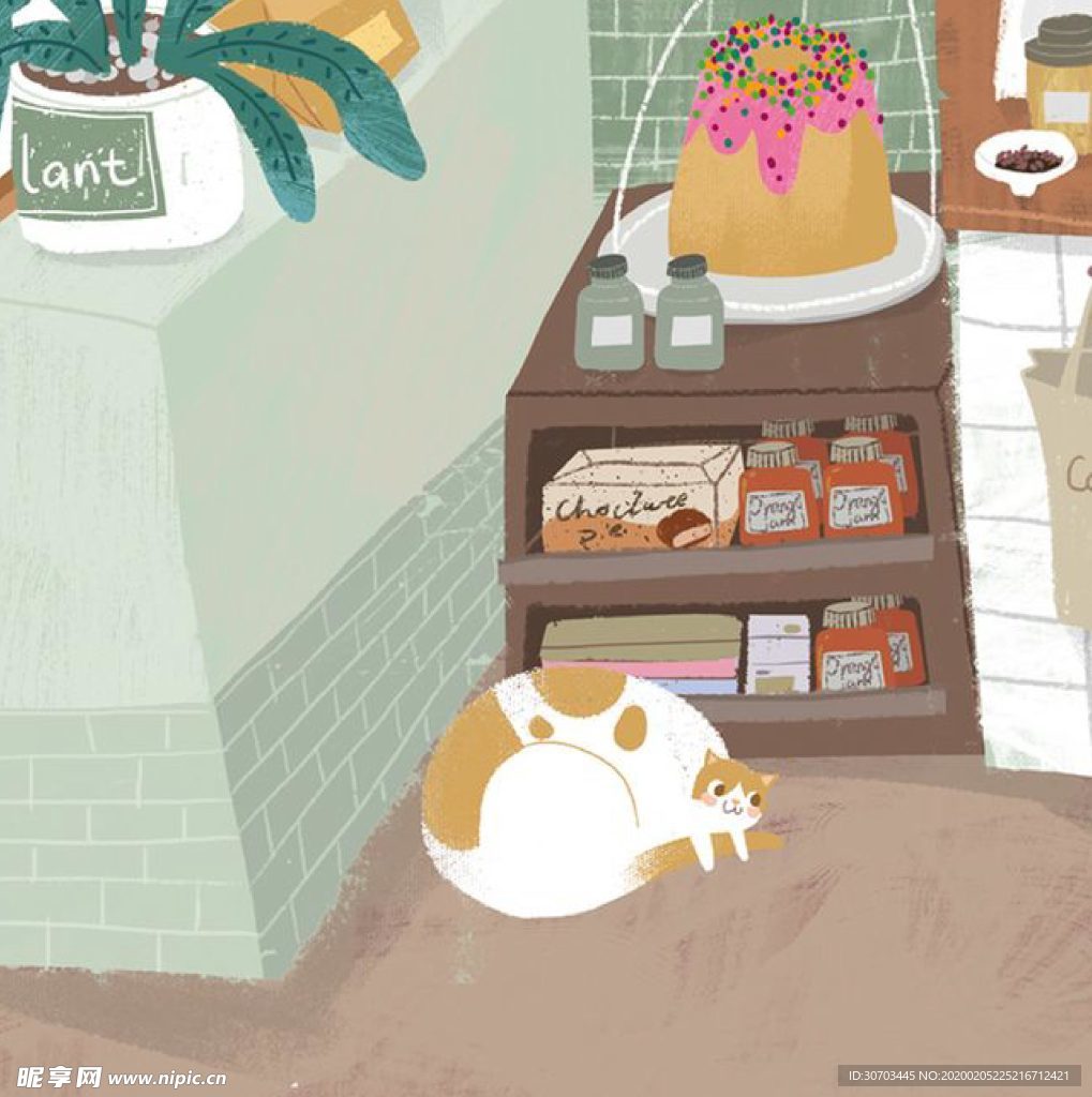 慵懒的猫