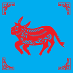 牛剪纸
