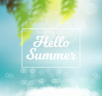 创意夏季 阳光海滩