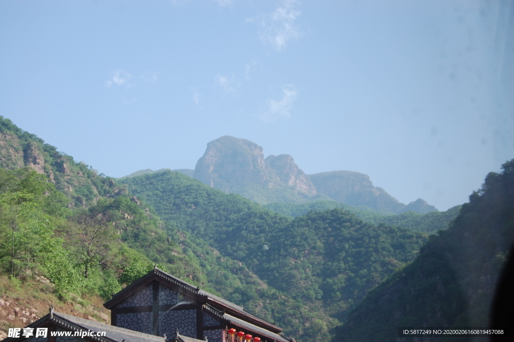 远山 大山 旅游景区 层峦叠嶂