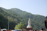 娲皇始祖 景区雕塑 女娲雕塑