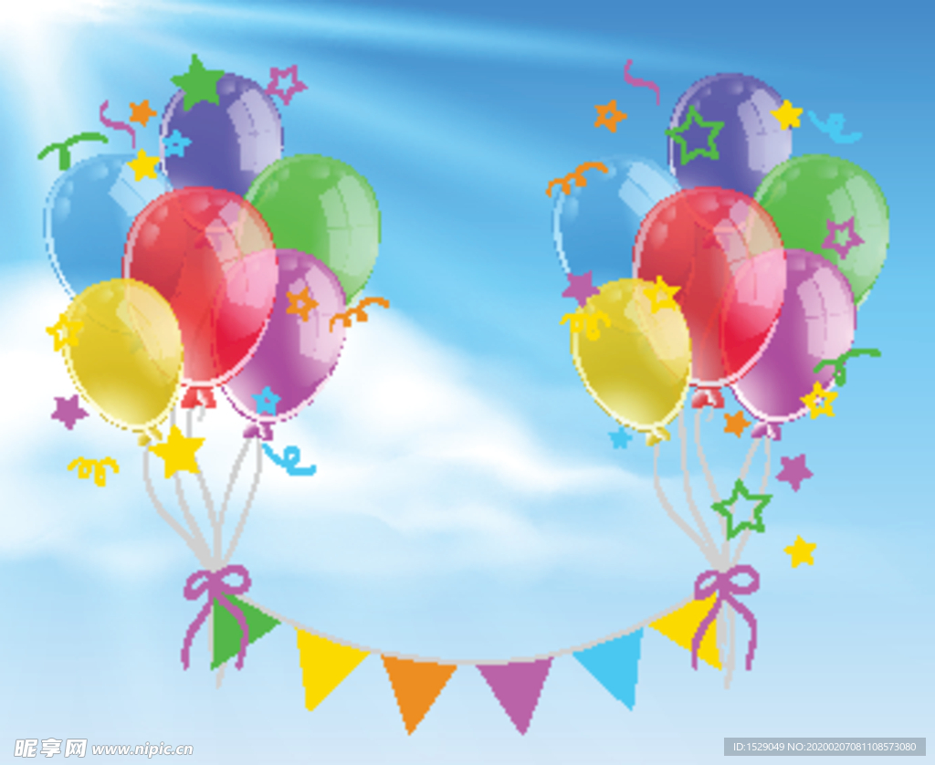 节日庆祝气球
