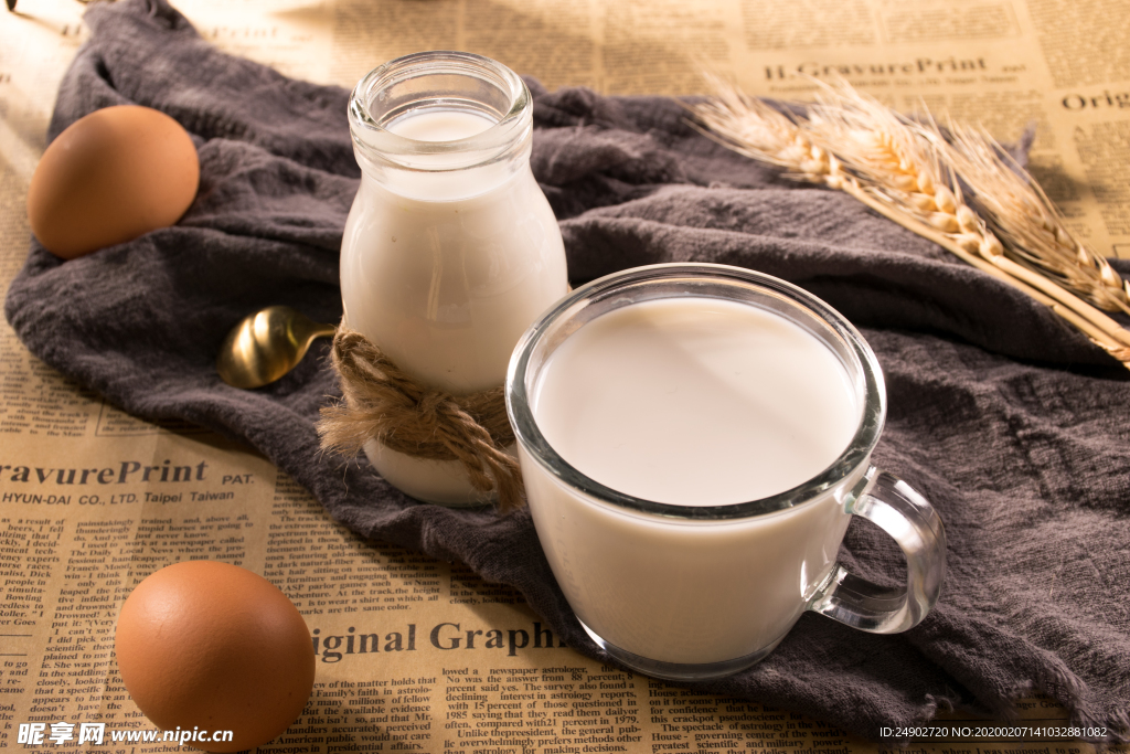 牛奶鸡蛋营养早餐
