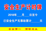 安全生产倒计时