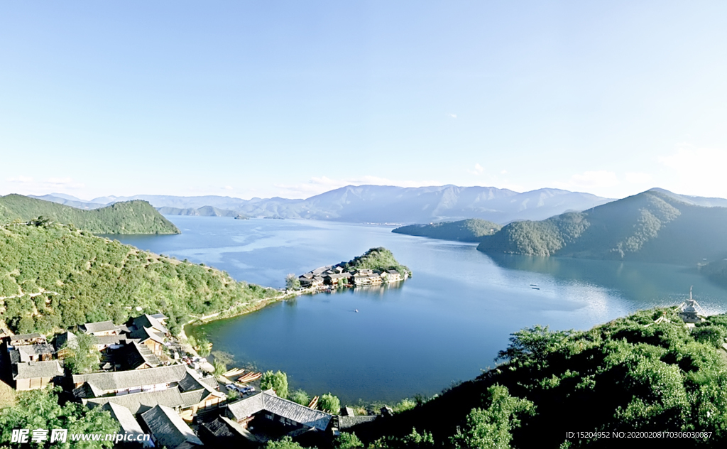 云南泸沽湖里格岛