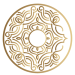 欧式金色花纹图案