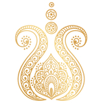 创意金色花纹图案设计