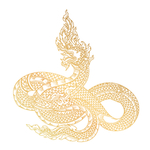 创意金色花纹图案设计