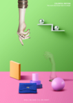 时尚创意三维立体电商海报