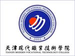 天津现代职业技术学院logo